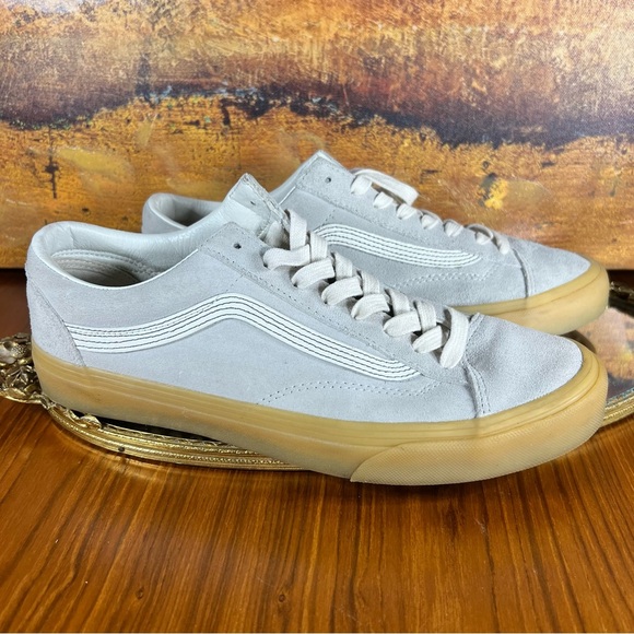 Vans Style 36 Off the Wall Men’s Sneakers Size 9.5 Gray Good Condition - Picture 2 of 11